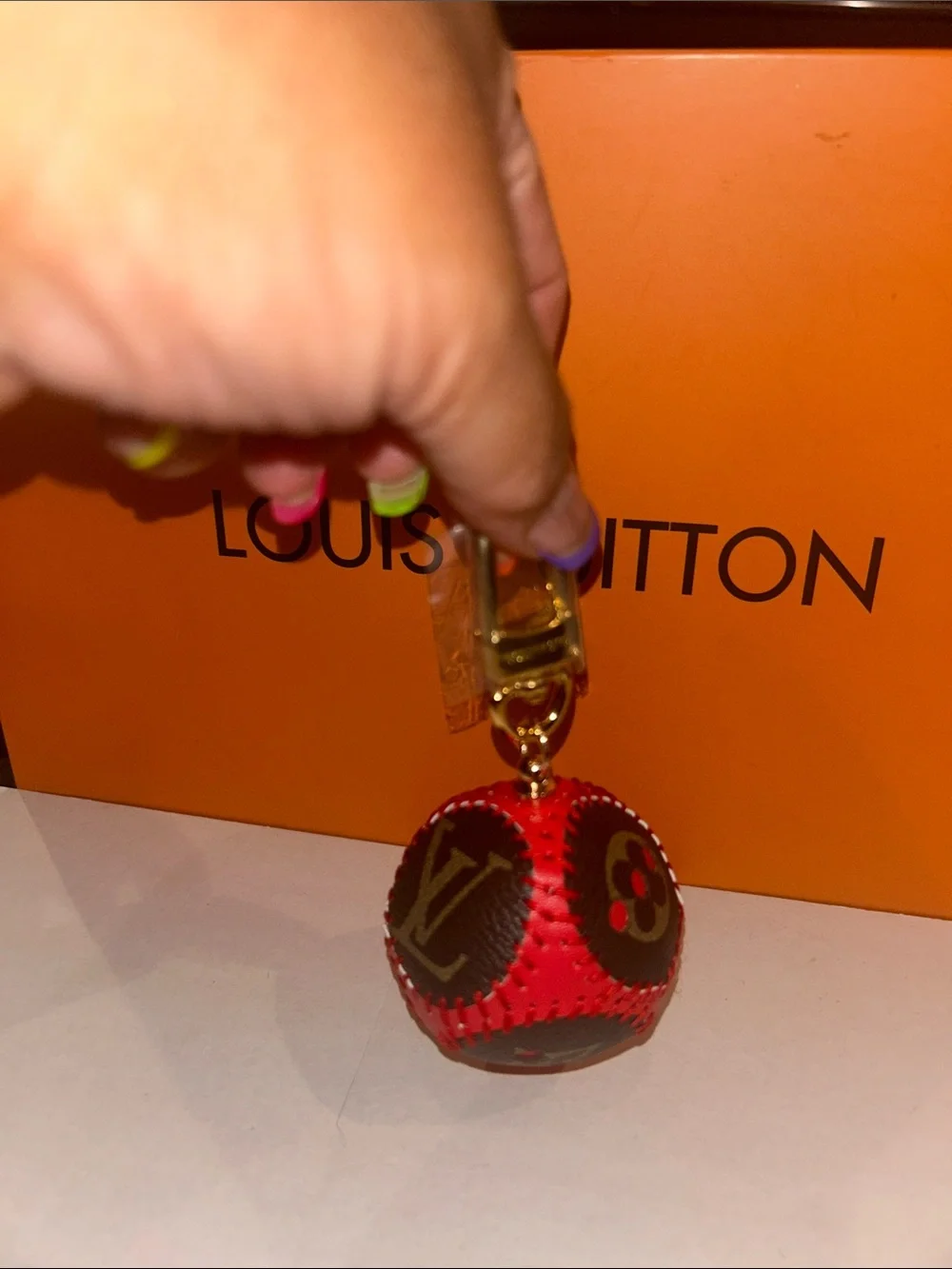 Leather Bag Charm